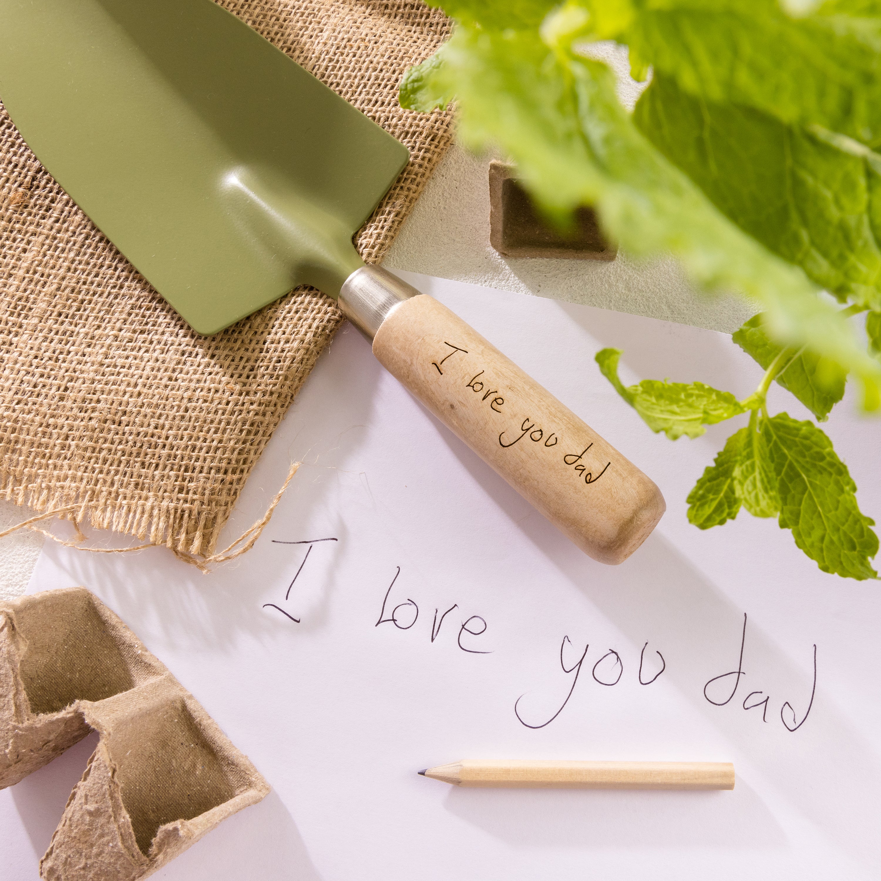 personalised garden trowel Personalised Father's Day Handwriting Gardening Trowel