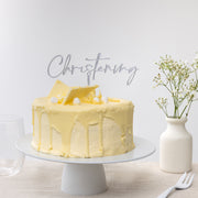Christening Cake Topper
