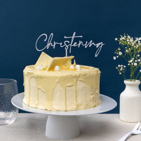 Christening Cake Topper