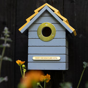 Personalised Wooden Garden Bird Nest Box