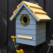 Personalised Wooden Garden Bird Nest Box