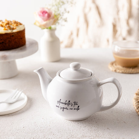 Personalised Engraved Tea For One