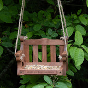 Personalised Wooden Garden Swing Bird Feeder