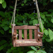 Personalised Wooden Garden Swing Bird Feeder