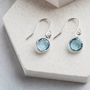 Personalised Swarovski Birthstone Earrings