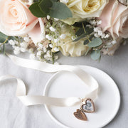 Personalised Heart Wedding Bouquet Photo Locket