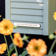 Personalised Father's Day Wooden Bird Nest Box