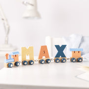 Personalised New Baby Polar Name Train