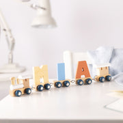 Personalised New Baby Polar Name Train