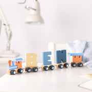 Personalised New Baby Polar Name Train