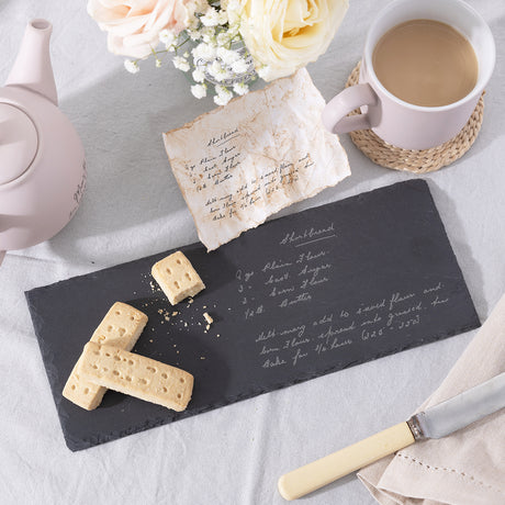 Personalised Handwriting Recipe Serving Slate Board For Her