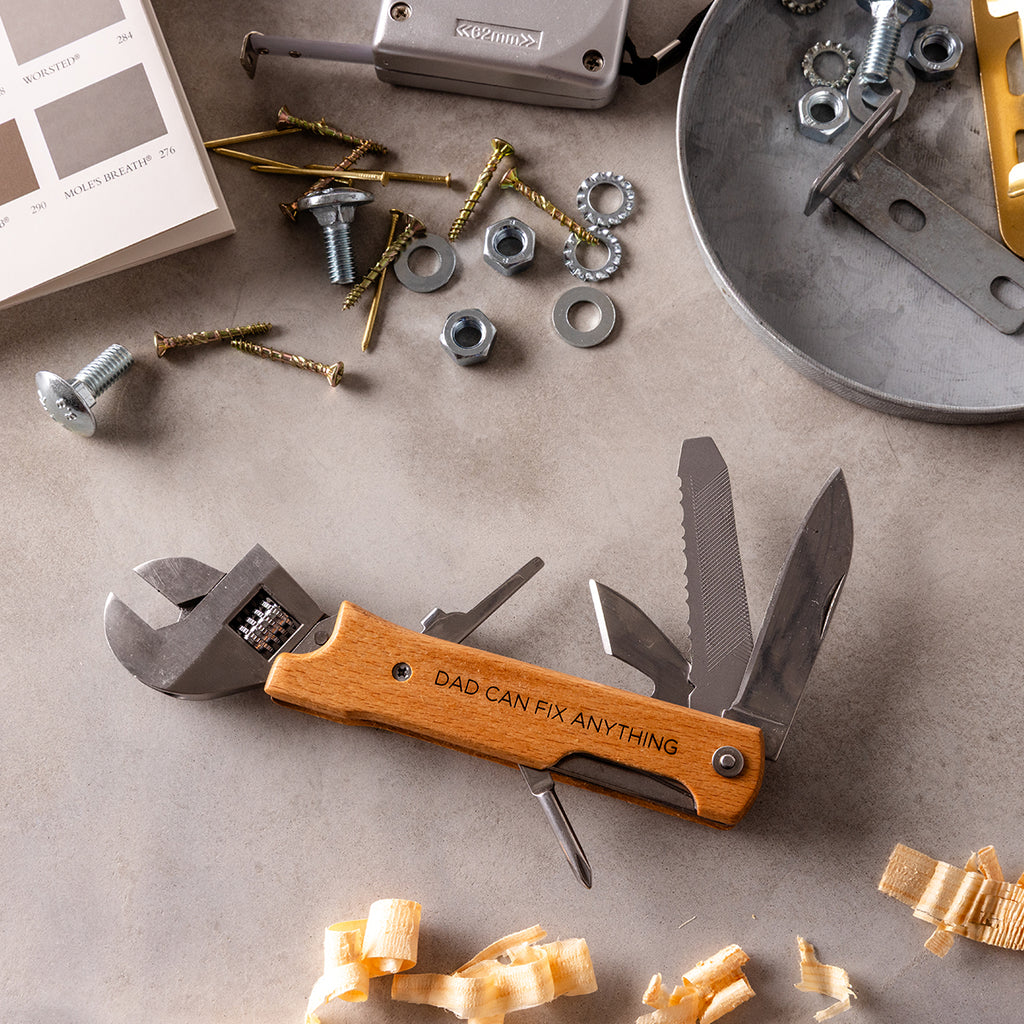 Personalised Father's Day Wrench Multi Tool