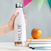 Personalised Back To School Water Bottle