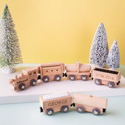 Personalised Wooden Train Set