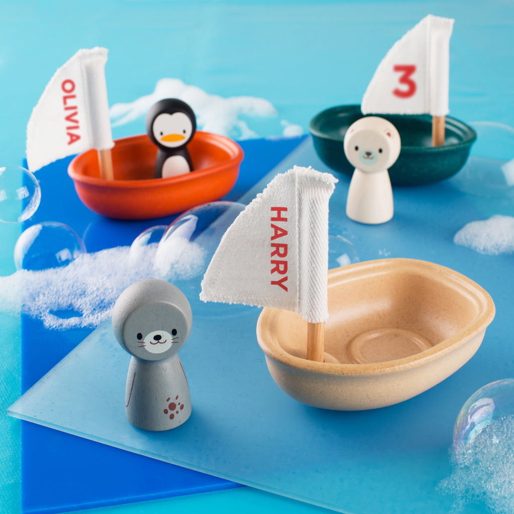 Personalised Sailing Boat Bath Toy
