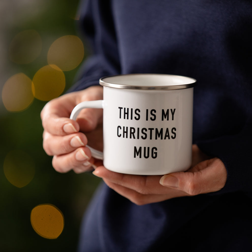 This Is My Christmas Enamel Mug