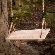 Personalised Children's Wooden Garden Swing