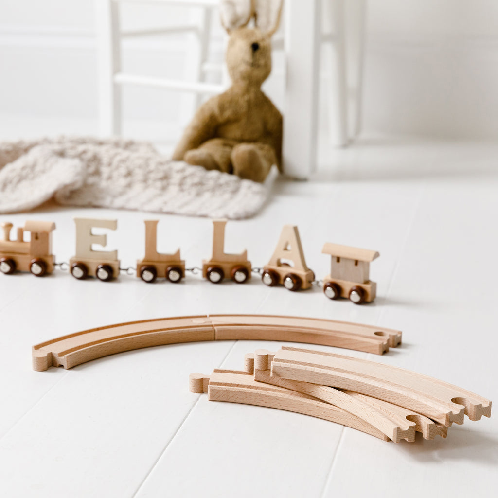 Add On Wooden Train Track For Name Train