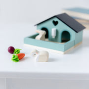 Wooden Pet Rabbit Set Toy