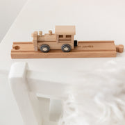 Personalised Wooden Train Track And Engine