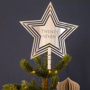 Personalised Company Logo Christmas Tree Topper