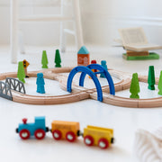 Personalised Wooden Big Journey Train Set