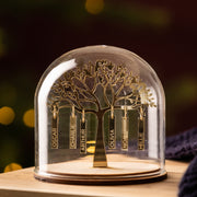 Personalised Family Tree Dome Decoration Additional Tag