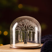 Silver Anniversary Family Tree Dome Decoration