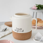 Personalised Large Ceramic Tea For Two