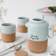 Personalised Ceramic Tea For Two Gift Set For Her