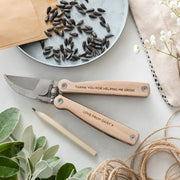 Personalised Gardening Pruners Tool Kit For Him