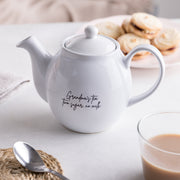 Personalised Engraved Mother's Day Tea For One