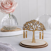 Wooden Anniversary Family Tree Dome Decoration