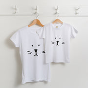 Bunny Mother And Child Mother's Day T Shirt Set