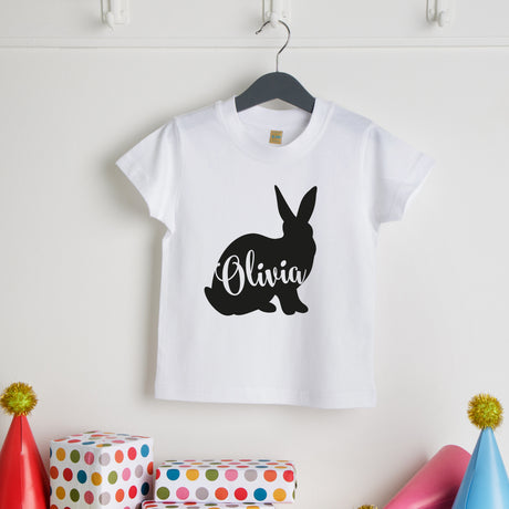 Personalised Easter Rabbit T Shirt