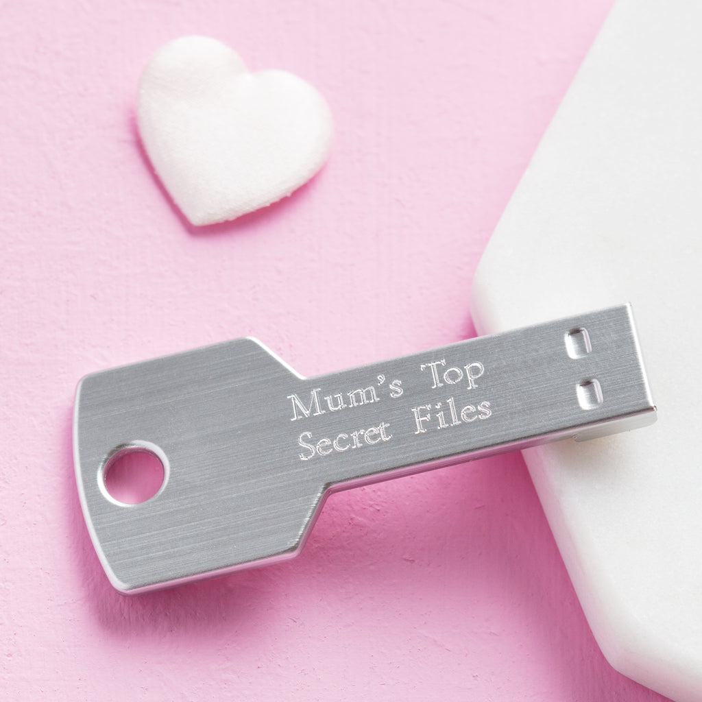 Engraved 32 Gb Usb Key For Mother's Day