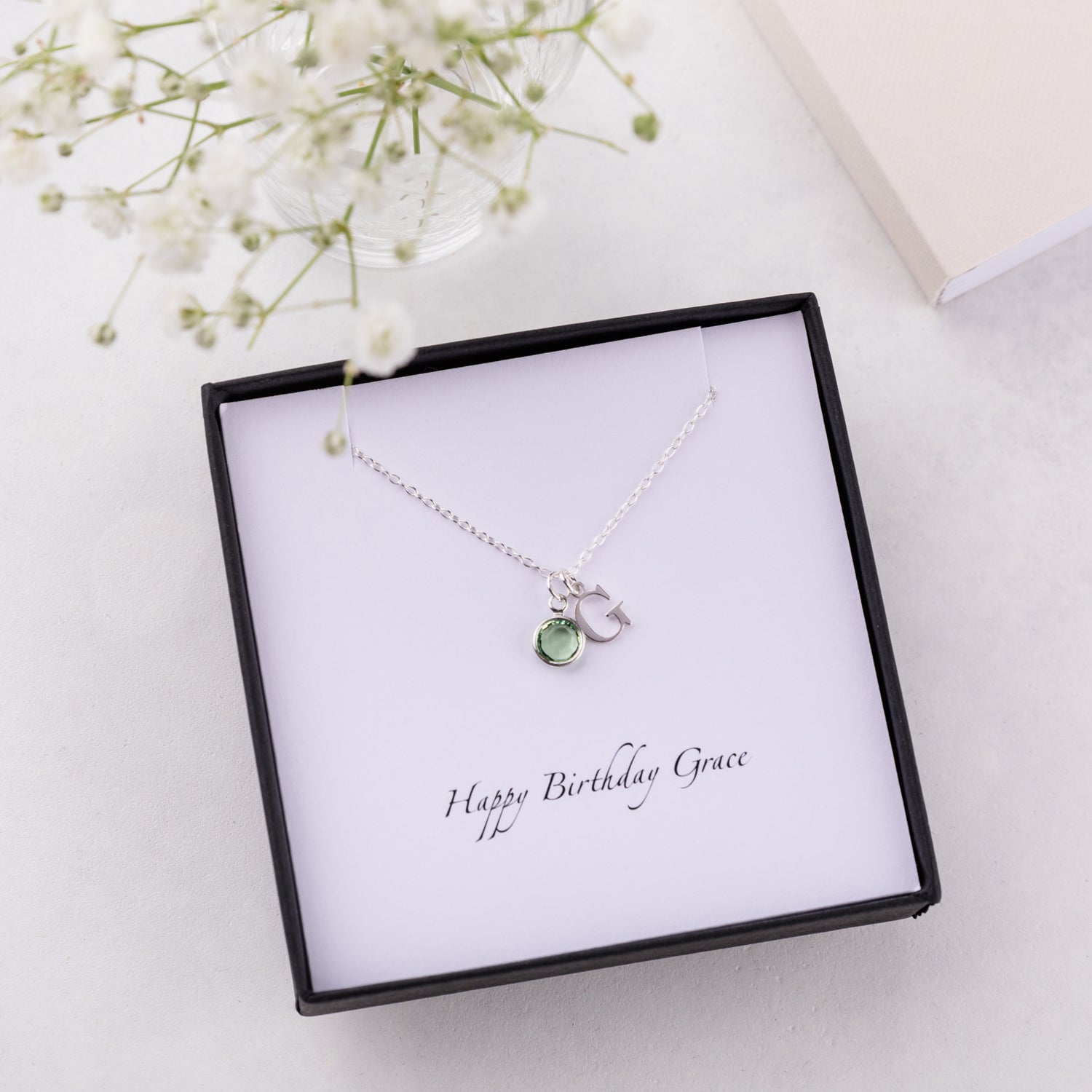 Valentines Day Gifts Silver Necklace for Women February Birthstone Necklace  Birthstone Pendant Necklace - Walmart.com