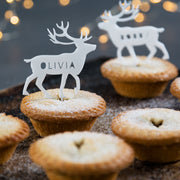 Personalised Arctic Animal Mince Pie Toppers