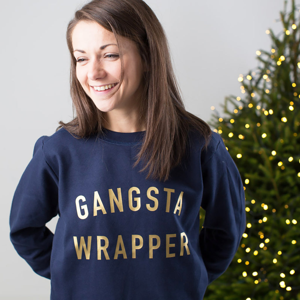 Gangsta Wrapper Christmas Jumper