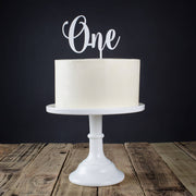 Personalised Acrylic Age Cake Topper