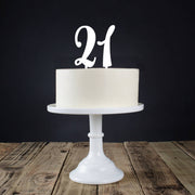 Personalised Age Cake Topper