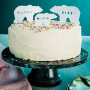 Personalised Arctic Animal Cake Toppers