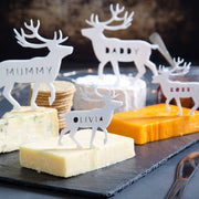 Personalised Arctic Animal Cheese Board Toppers