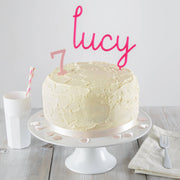 Personalised Birthday Cake Topper
