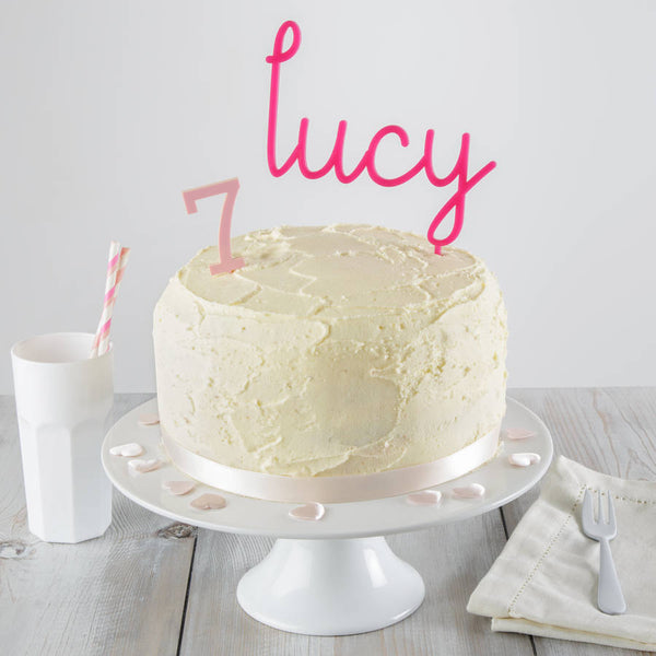 Create Your Own Acrylic Number Cake Topper! – Burnt Island Occasions LTD